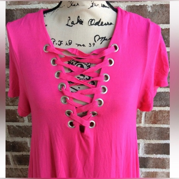 Bungee Lace-Up Swing Dress - Picture 7 of 10